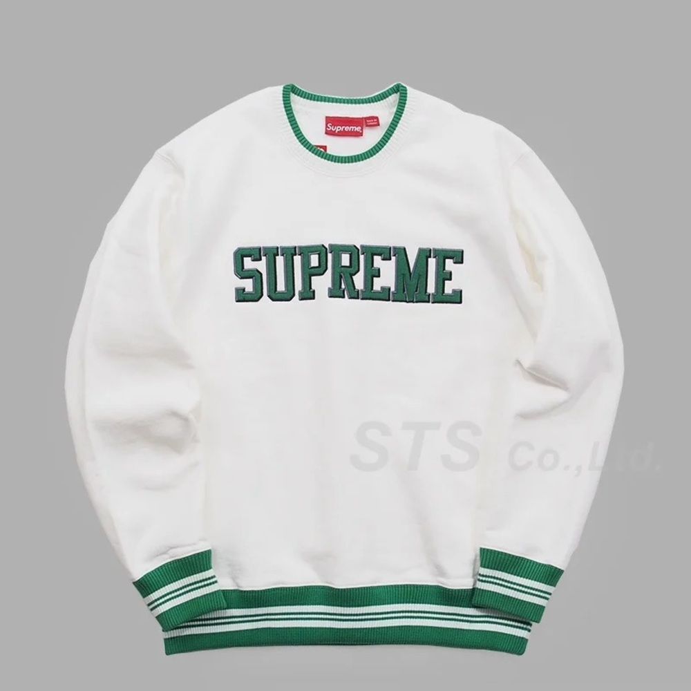 Supreme green crewneck sweatshirt